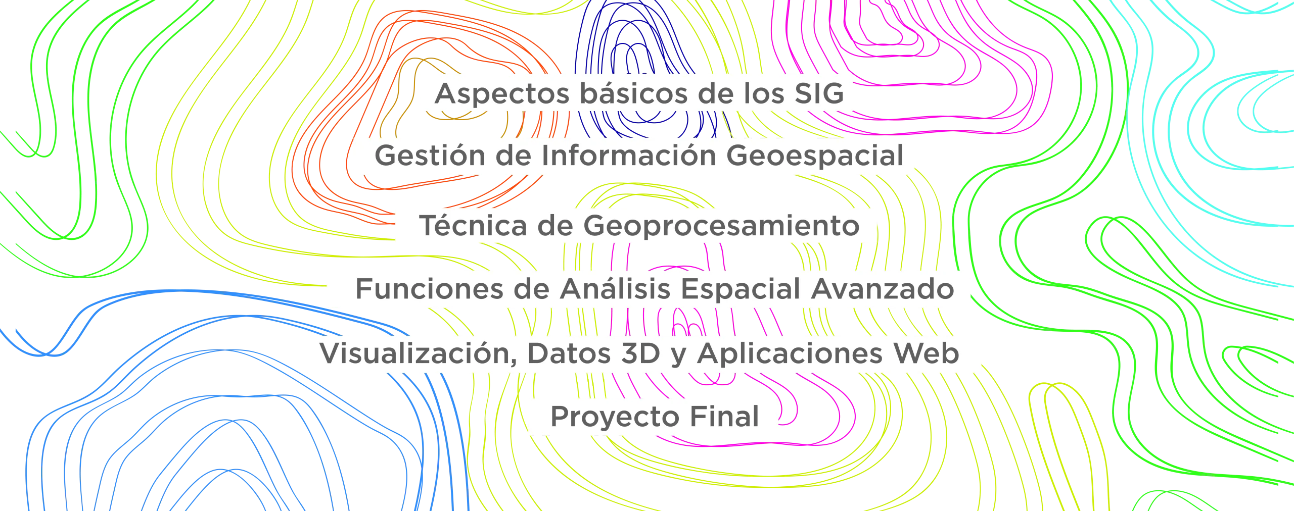 Plan de Estudios SIG y Teledetección