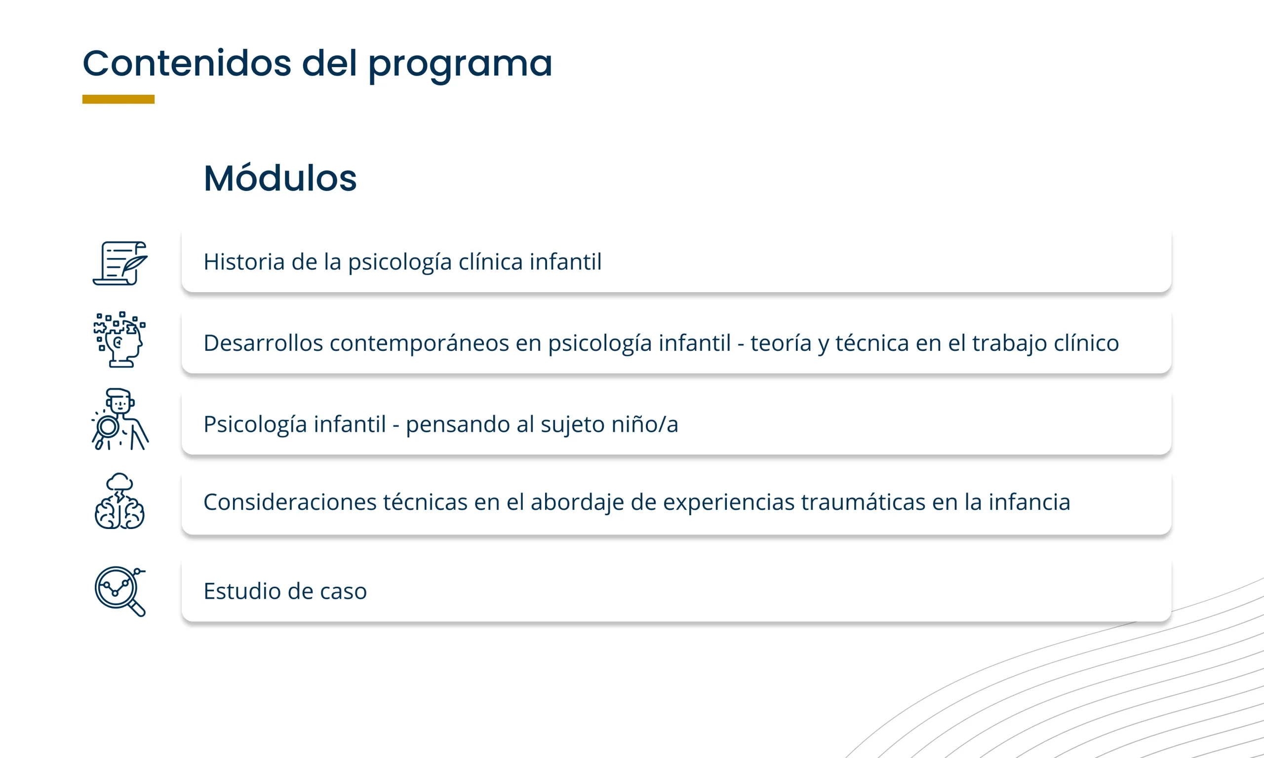 Plan de Estudios Psicología Clínica SCALA