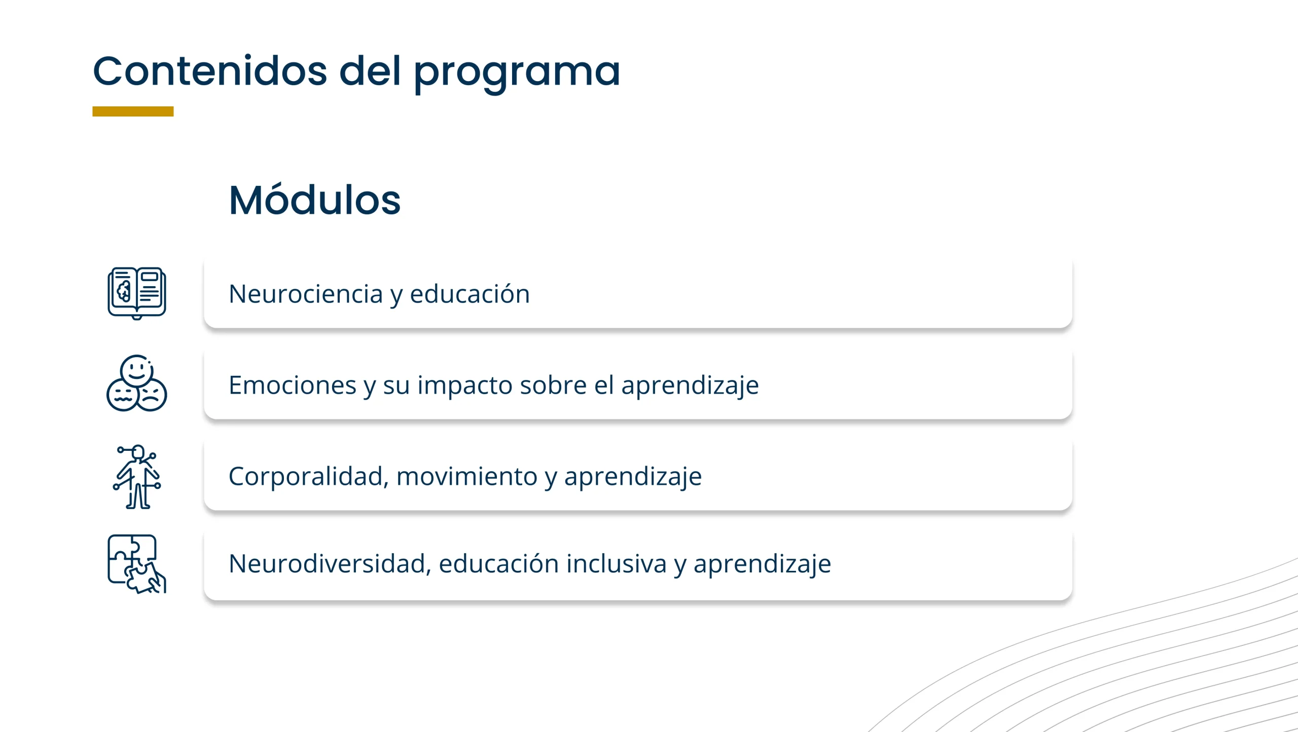 PLAN DE ESTUDIOS Neurociencia Herramientas Prácticas para Generar Aprendizaje en el Aula